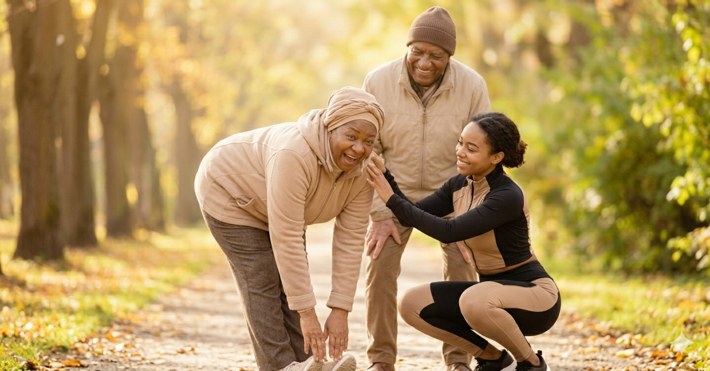 Grandma Can Touch Her Toes! A Fun Twist on Flexibility