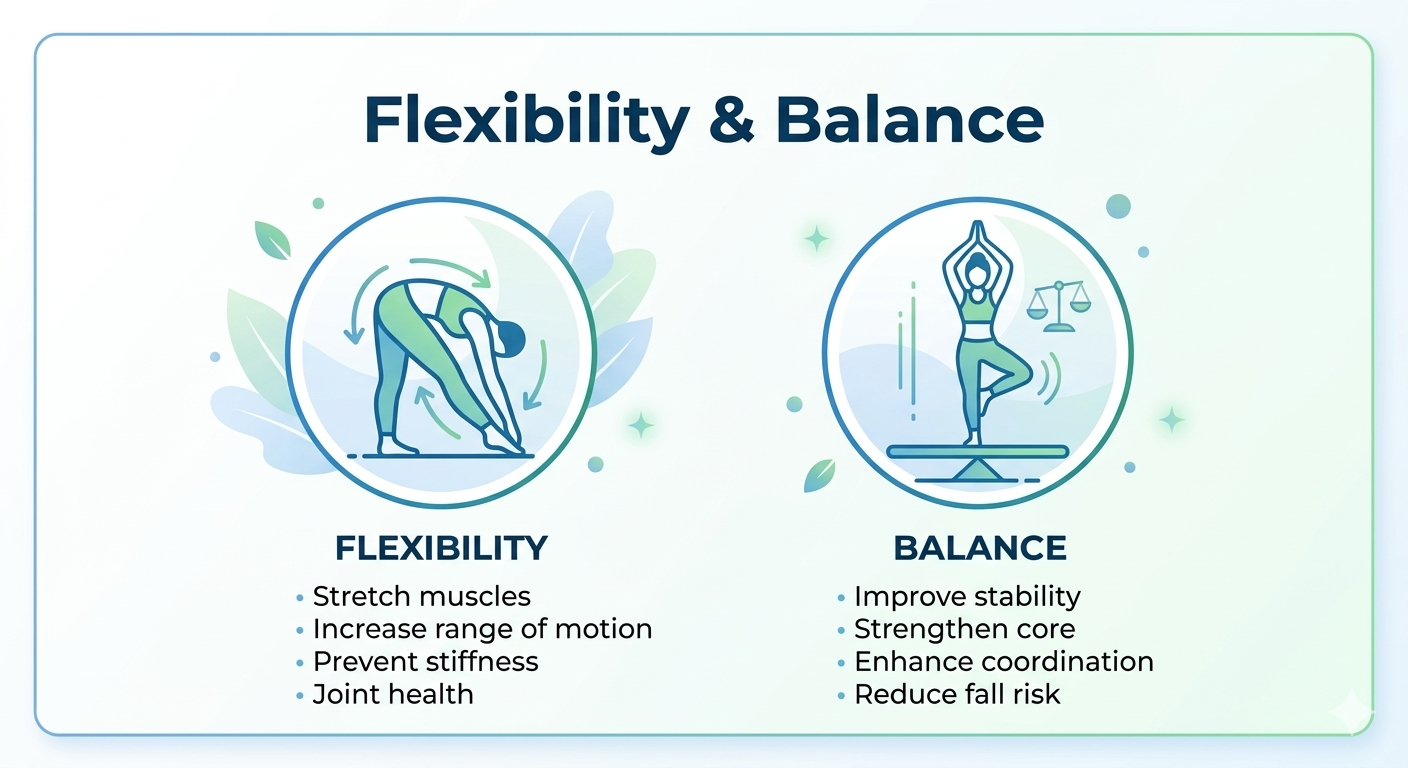 The Link Between Flexibility & Balance as You Age
